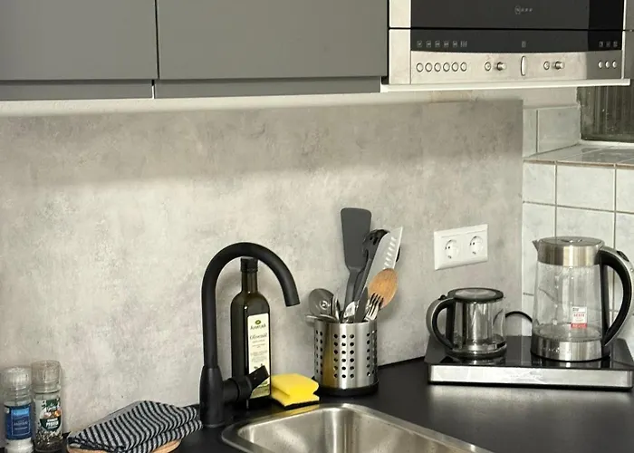 Daire Modernes Nahe Arena & Mercedes Museum Stuttgart